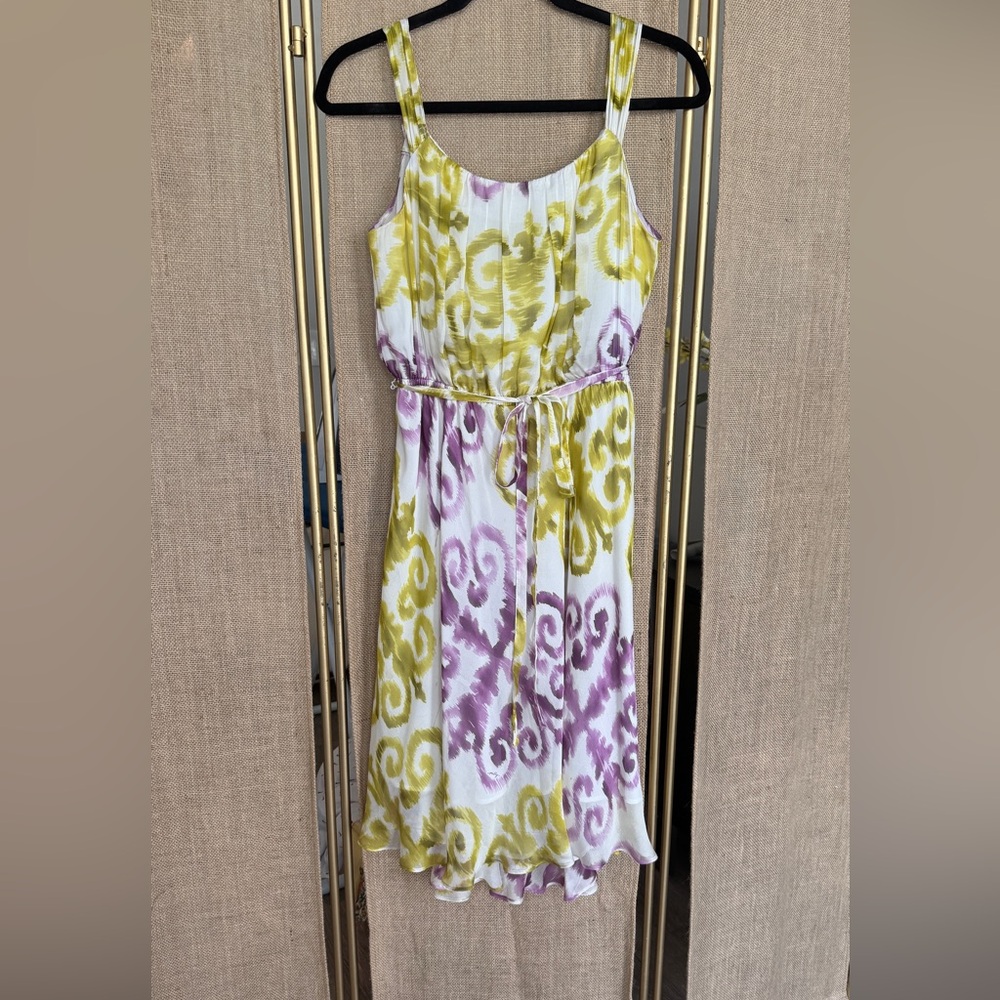 Milly of New York Silk Parisian Flowy dress 6